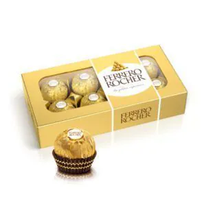 aja de Chocolates Ferrero Rocher Premium (8 piezas) - Regalo Ideal