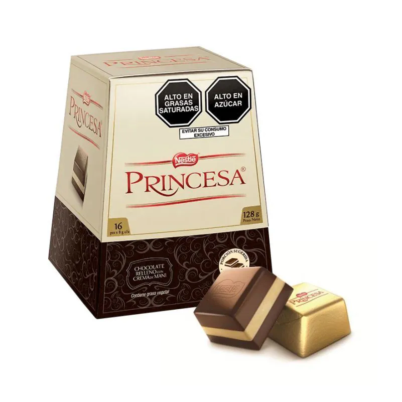 Caja de chocolates Nestlé Princesa