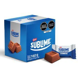 Caja de Bombones de Chocolate Nestlé Sublime (20 piezas) - Delicia Irresistible